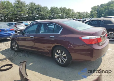 2013 Honda Accord Lx из США, поврежденный, VIN 1HGCR2F34DA196008